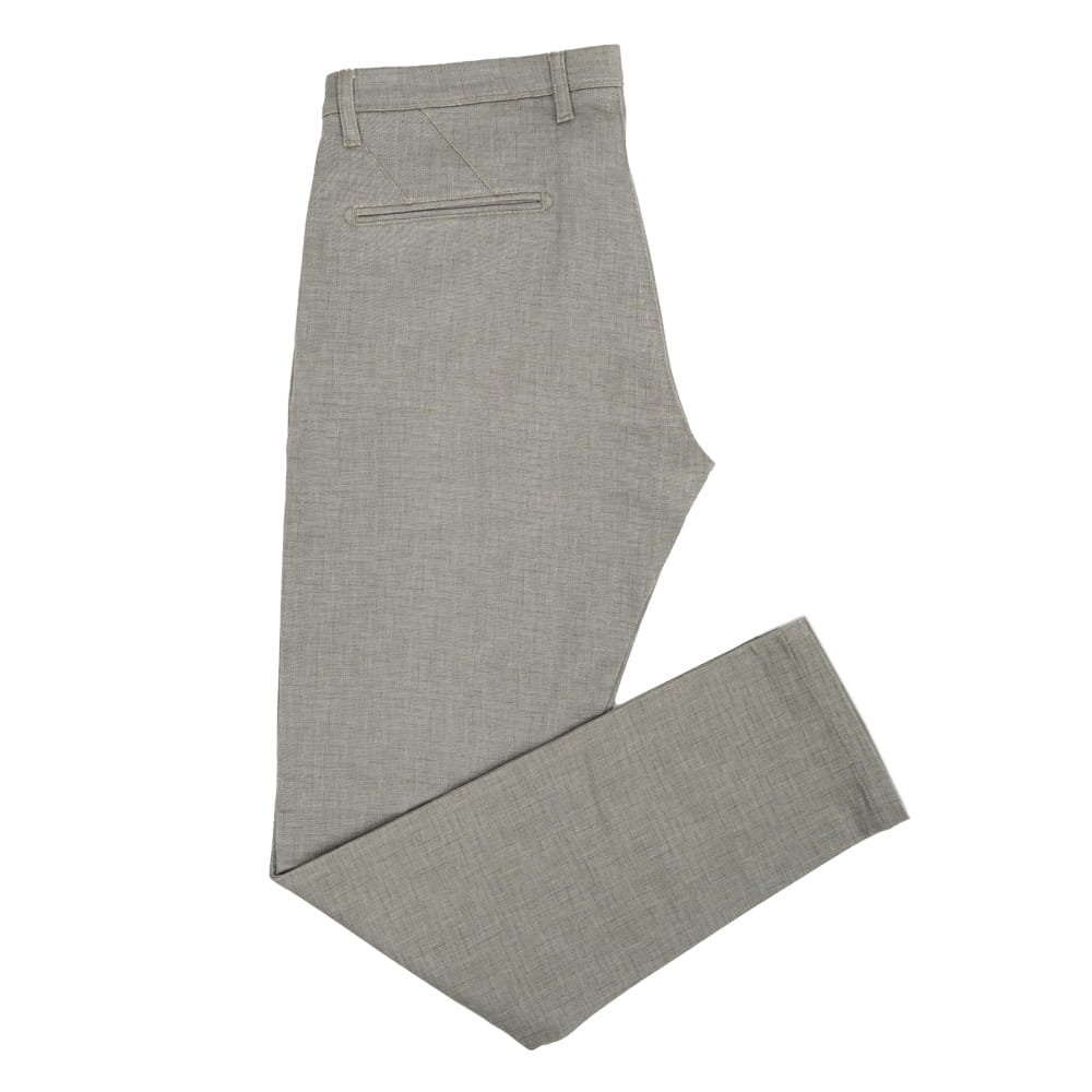 Men's Pants | Gretna Slate Grey Tropical Wool Trousers | Haspel