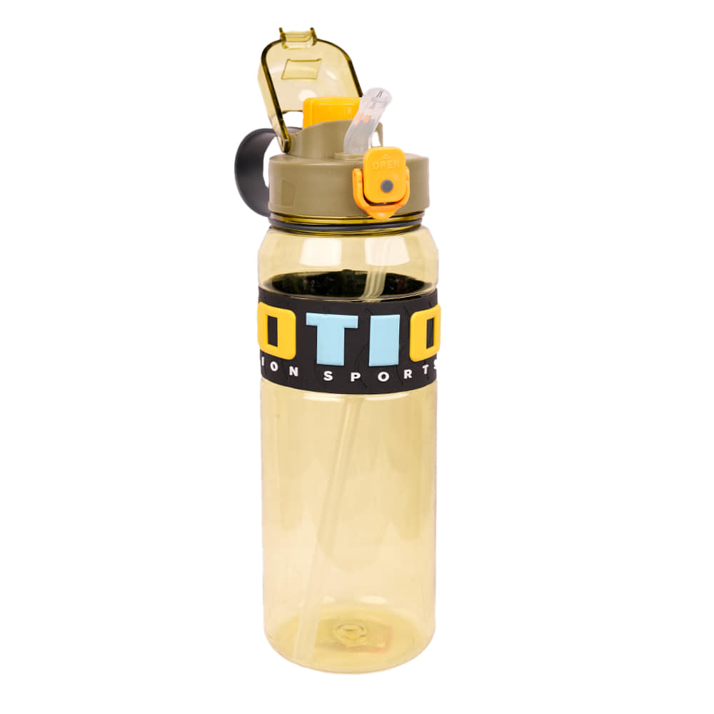 Sport Plastic Water Bottle with Sipper (Assorted Color)